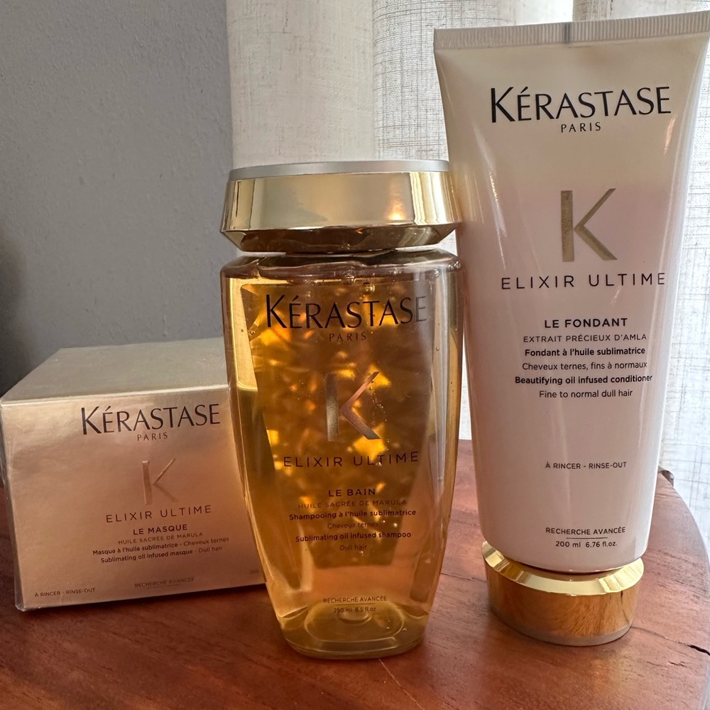 Kérastase Elixir Ultime Hair Care trio